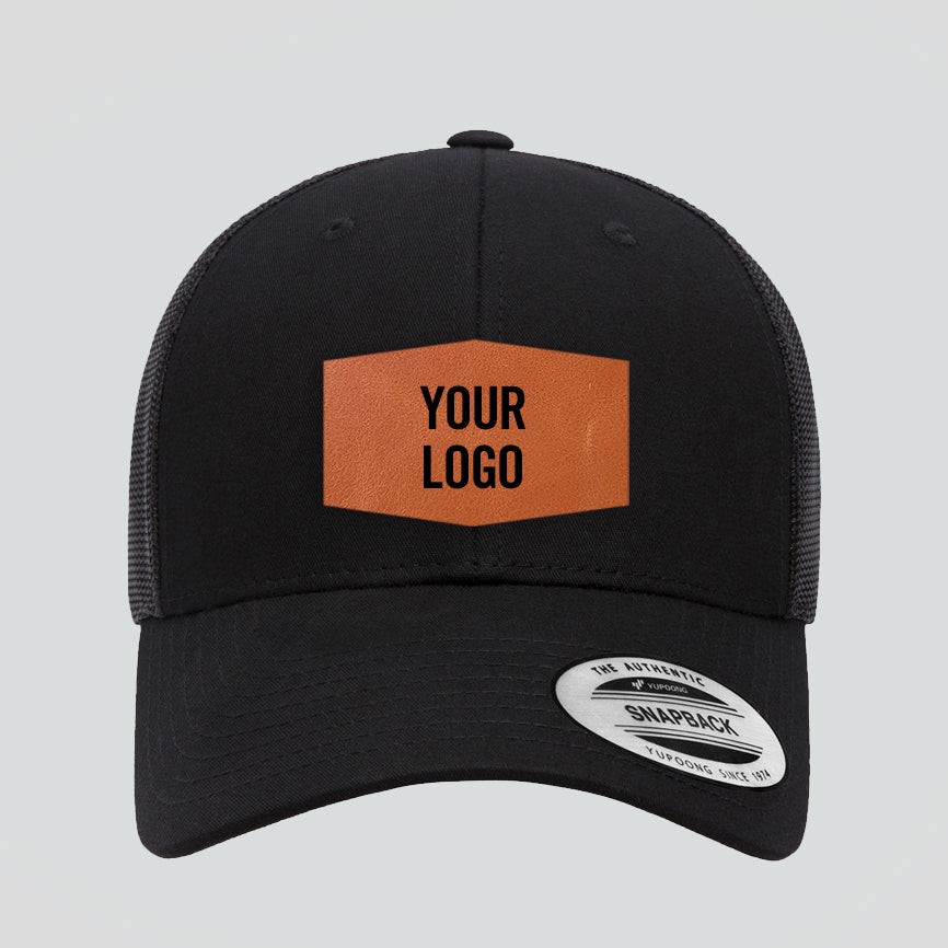 Baseball Cap - Black/Black (Yupoong)