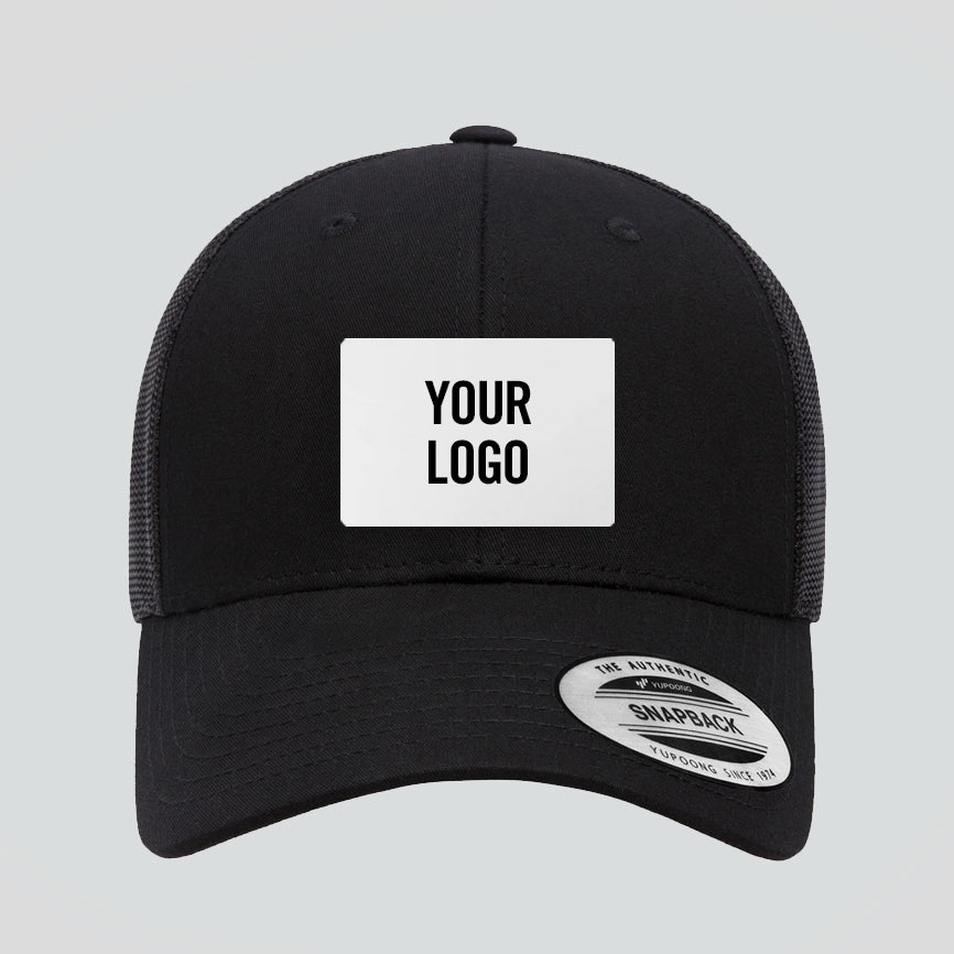Baseball Cap - Black/Black (Yupoong)
