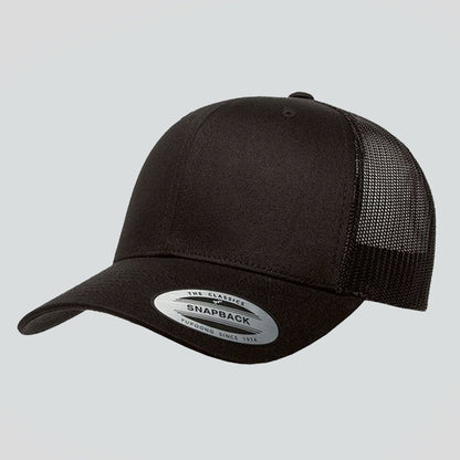 Baseball Cap - Black/Black (Yupoong)