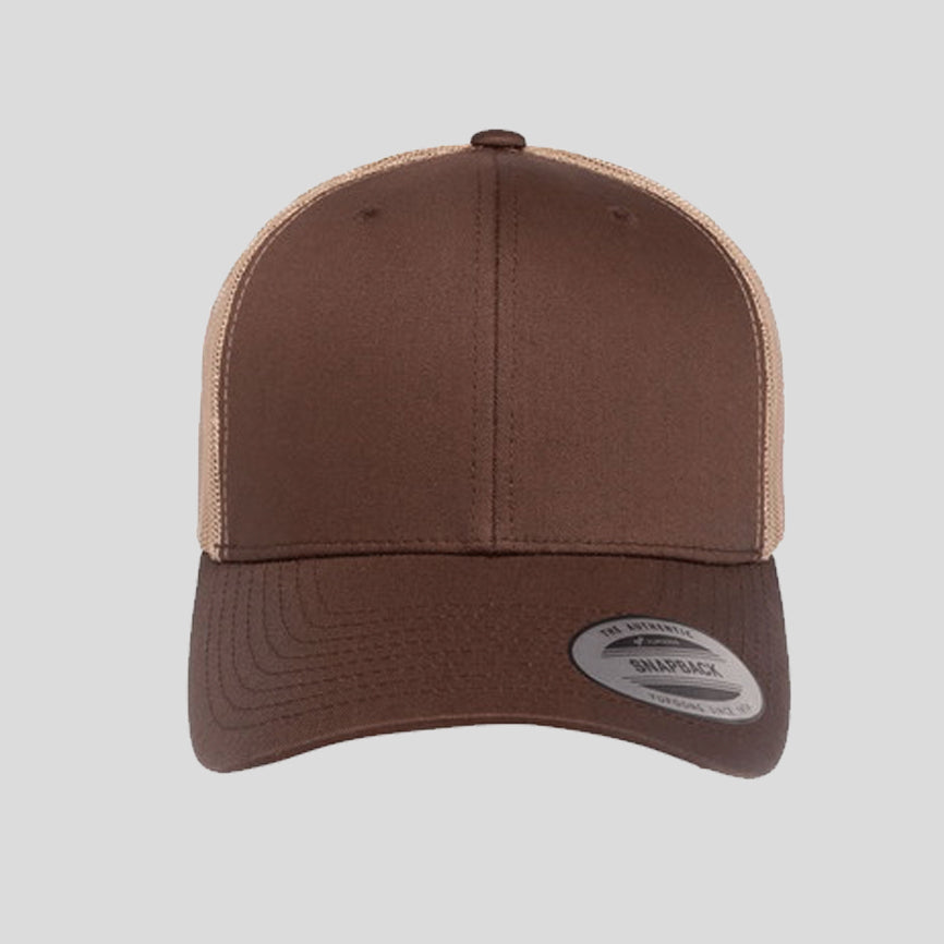 Baseball Cap - Brown/Khaki (Yupoong)