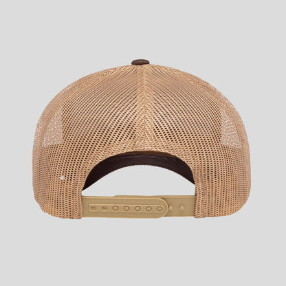 Baseball Cap - Brown/Khaki (Yupoong)