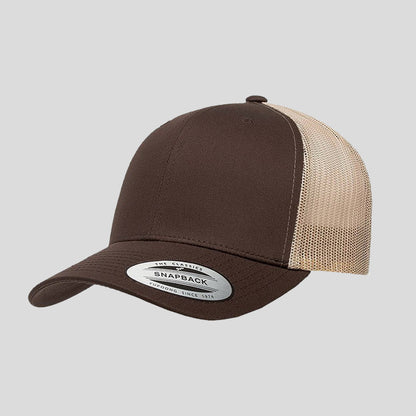 Baseball Cap - Brown/Khaki (Yupoong)