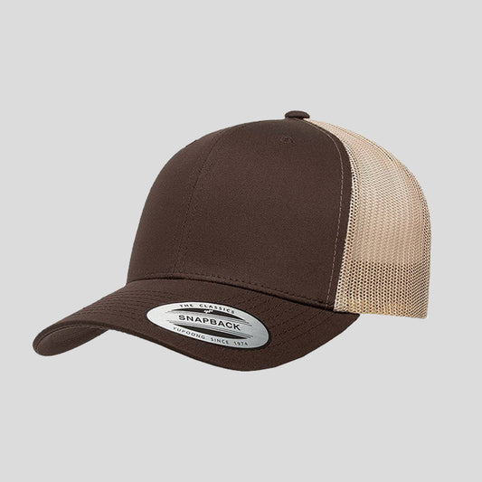 Baseball Cap - Brown/Khaki (Yupoong)