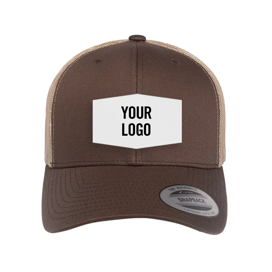 Baseball Cap - Brown/Khaki (Yupoong)