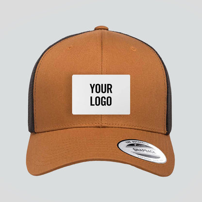 Baseball Cap - Caramel/Black (Yupoong)