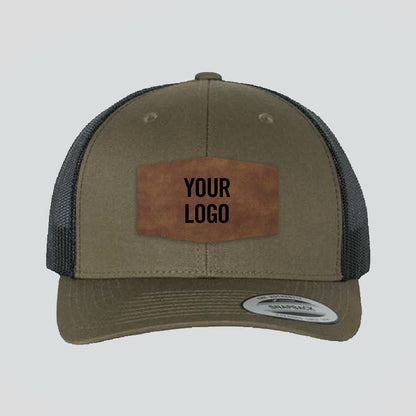 Baseball Cap - Coyote Brown/Black (Yupoong)
