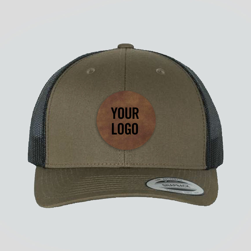 Baseball Cap - Coyote Brown/Black (Yupoong)