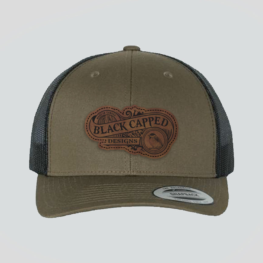Baseball Cap - Coyote Brown/Black (Yupoong)