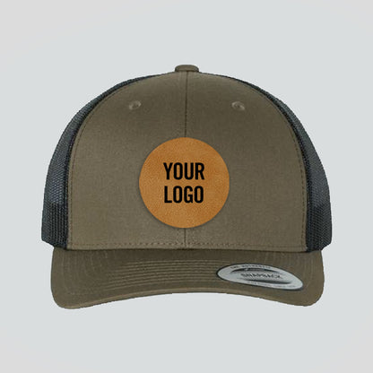 Baseball Cap - Coyote Brown/Black (Yupoong)