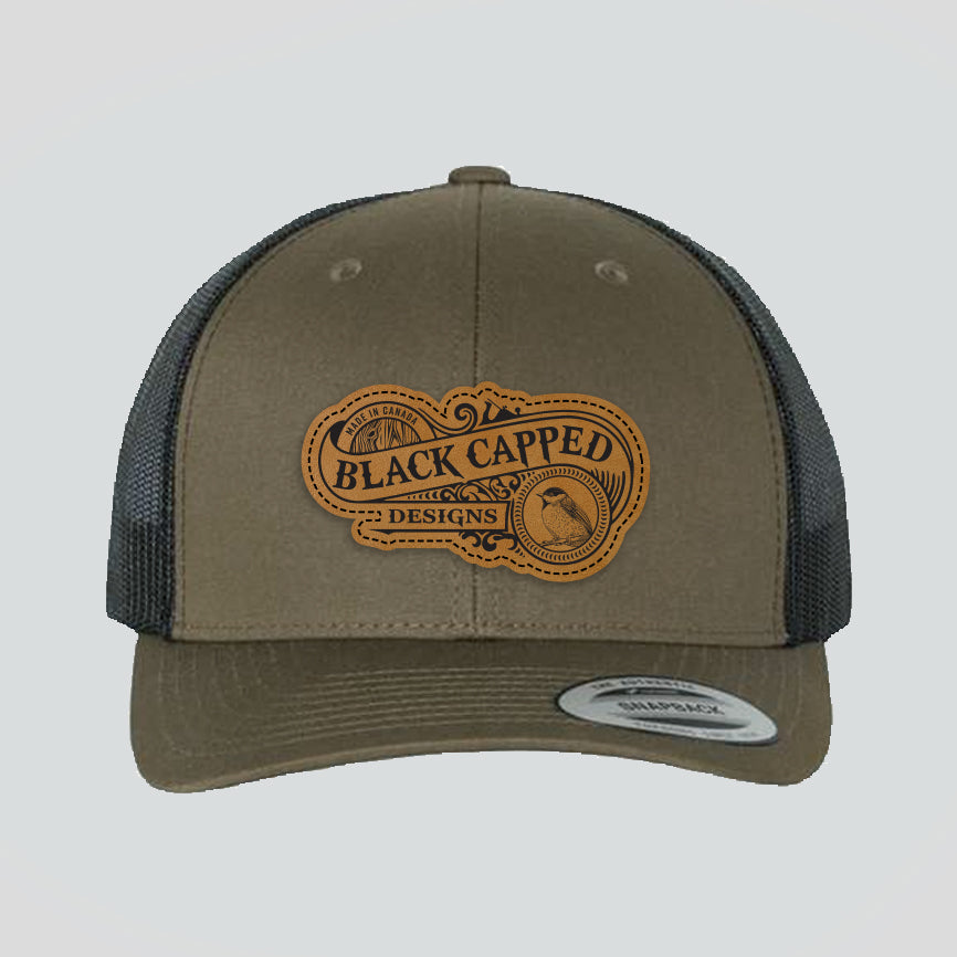 Baseball Cap - Coyote Brown/Black (Yupoong)