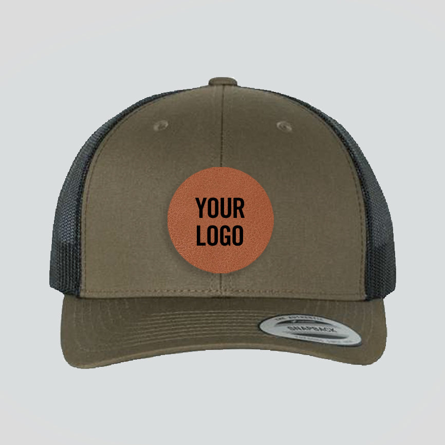 Baseball Cap - Coyote Brown/Black (Yupoong)