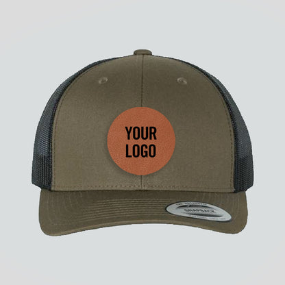 Baseball Cap - Coyote Brown/Black (Yupoong)