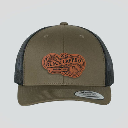 Baseball Cap - Coyote Brown/Black (Yupoong)