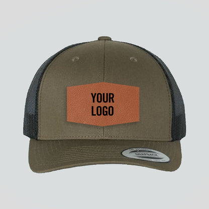 Baseball Cap - Coyote Brown/Black (Yupoong)