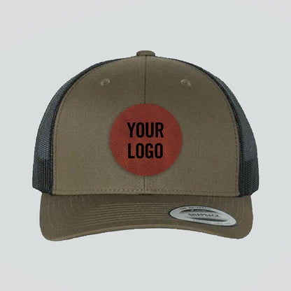 Baseball Cap - Coyote Brown/Black (Yupoong)