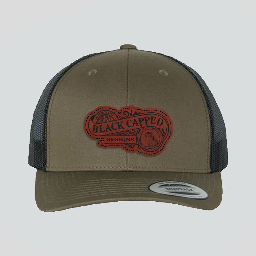 Baseball Cap - Coyote Brown/Black (Yupoong)