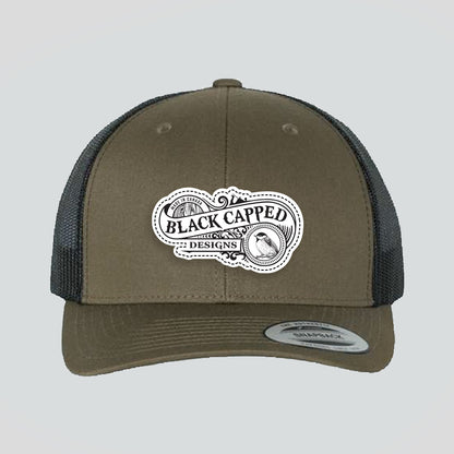 Baseball Cap - Coyote Brown/Black (Yupoong)