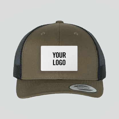 Baseball Cap - Coyote Brown/Black (Yupoong)