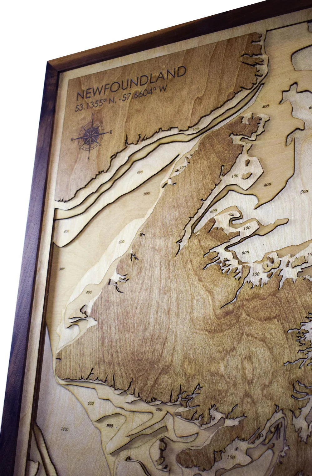 Newfoundland - Lake Map