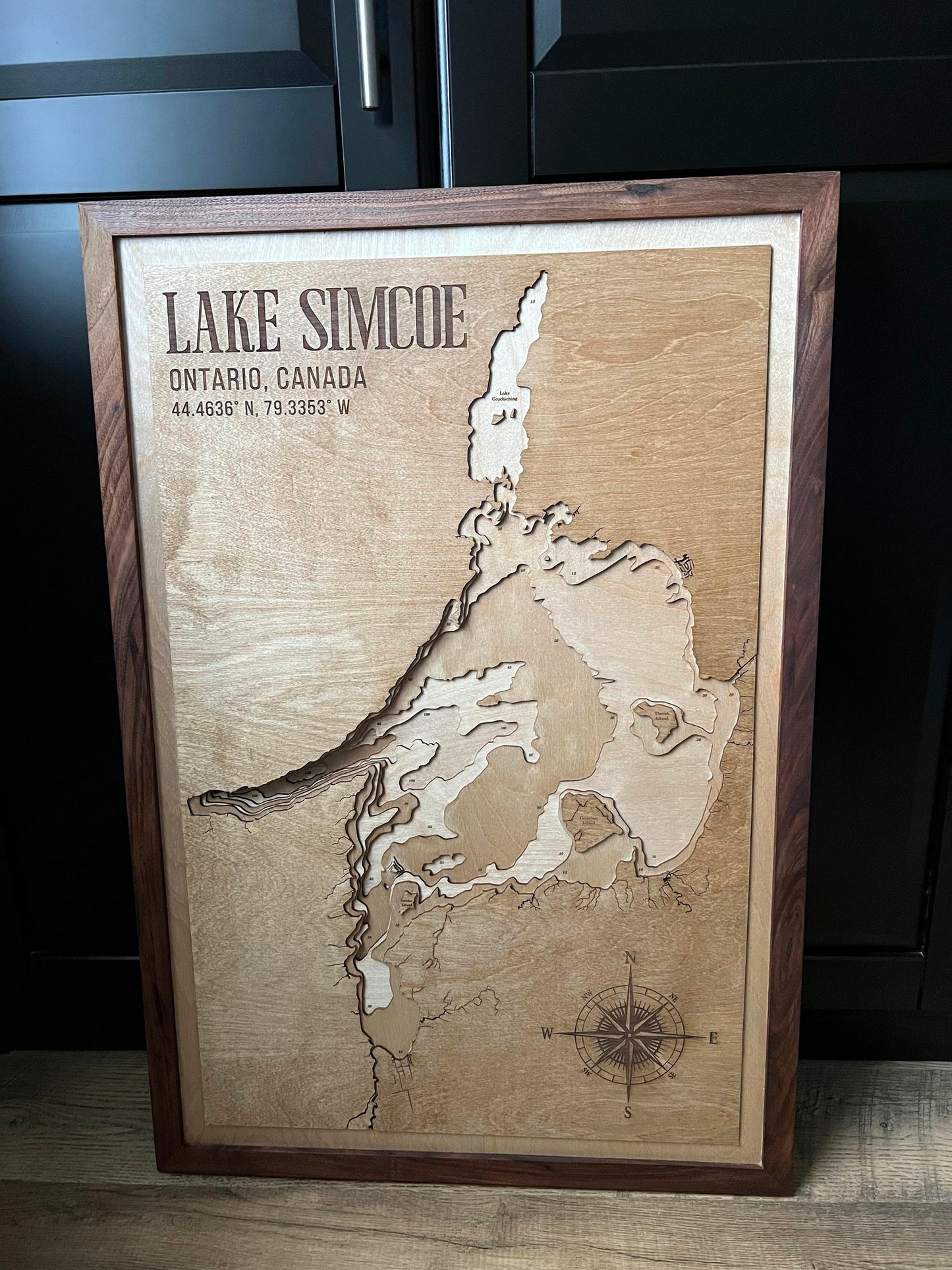 Lake Simcoe - Lake Map