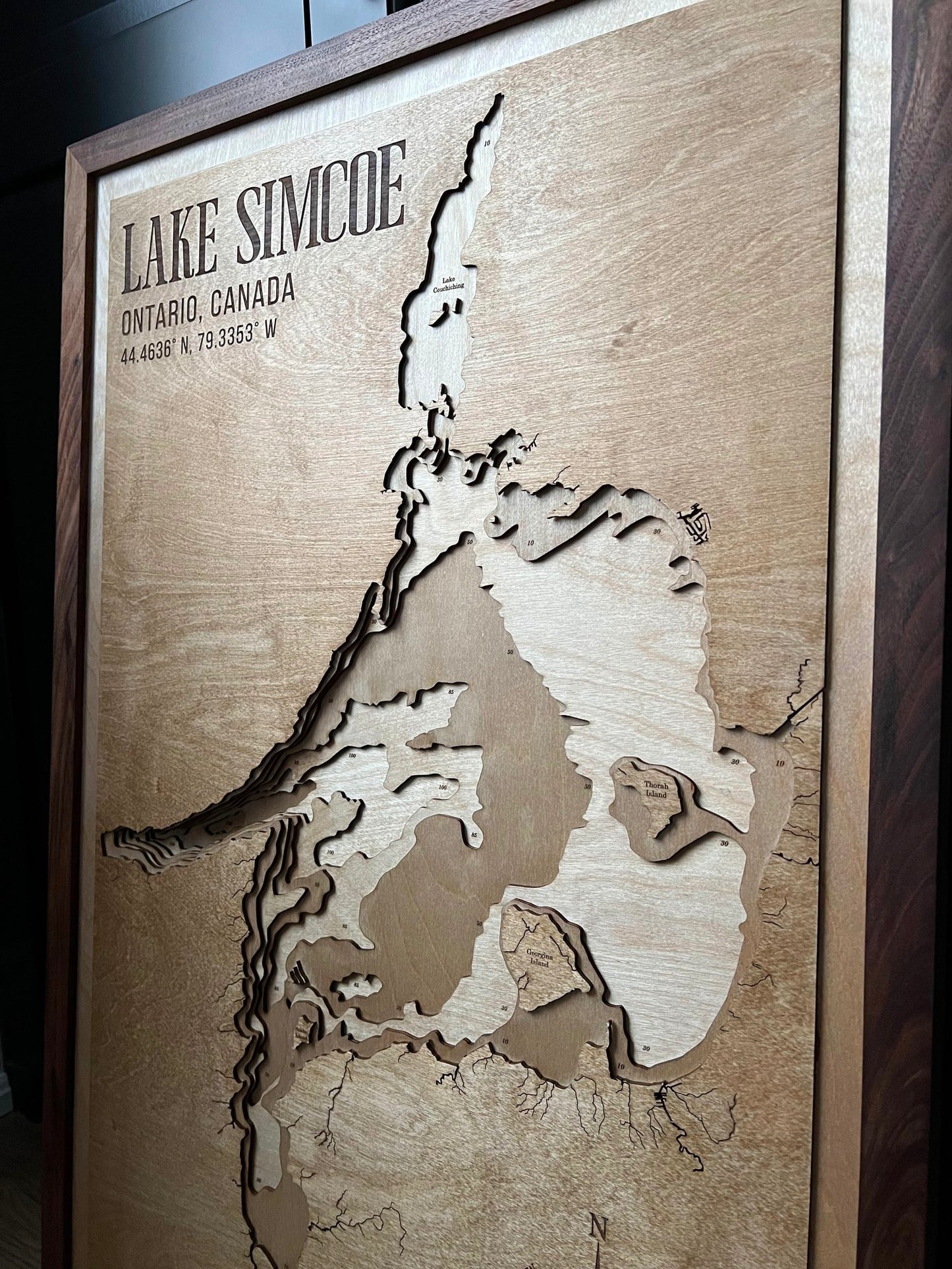 Lake Simcoe - Lake Map