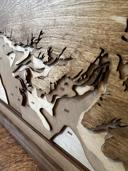 Newfoundland - Lake Map