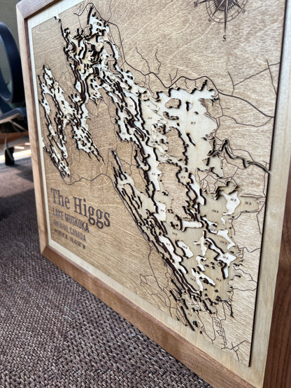 Lake Muskoka - Lake Map