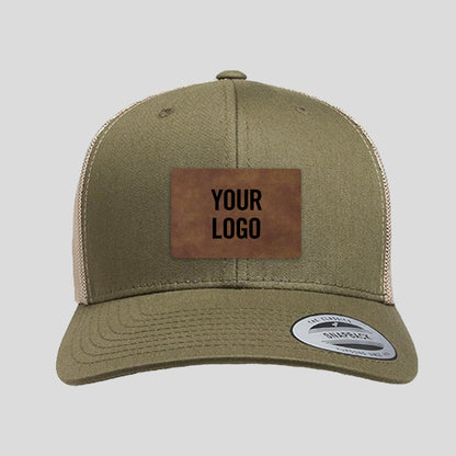 Baseball Cap - Moss/Khaki (Yupoong)
