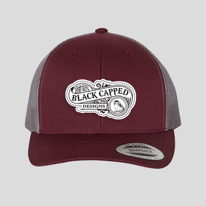 Baseball Cap - Maroon/Grey (Yupoong)