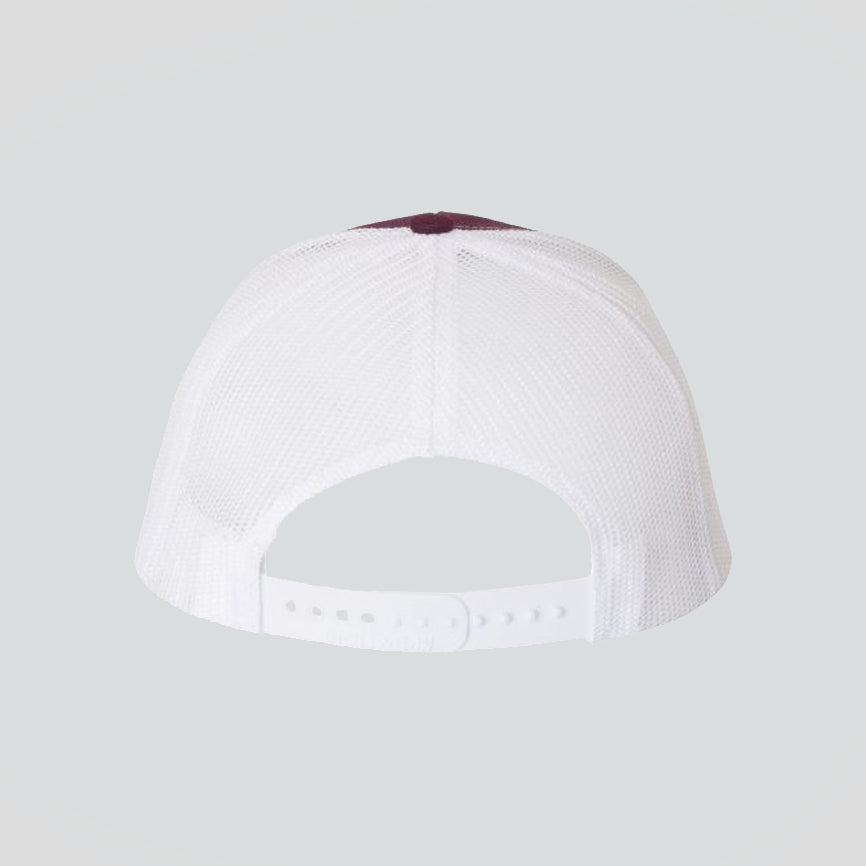 Baseball Cap - Maroon/White (Richardson)