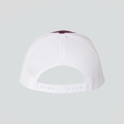 Baseball Cap - Maroon/White (Richardson)