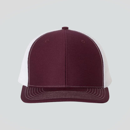 Baseball Cap - Maroon/White (Richardson)