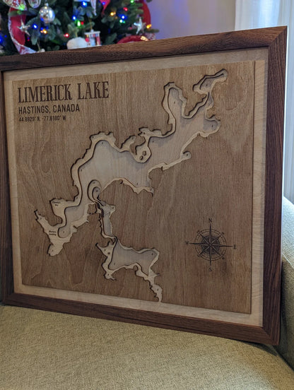 Limerick Lake - Lake Map