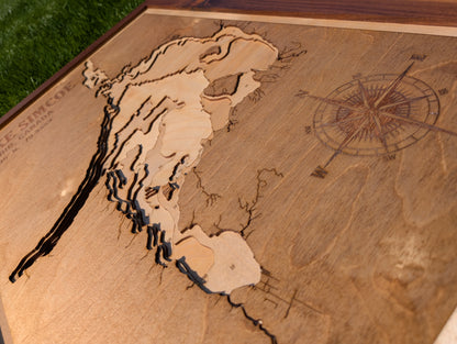 Lake Simcoe - Lake Map