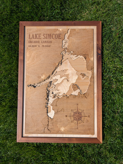 Lake Simcoe - Lake Map