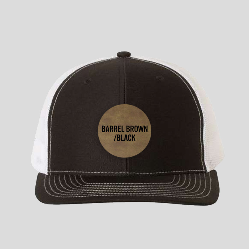 Baseball Cap - Black/White (Richardson)