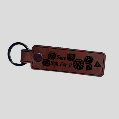 Leather Keychains - Rectangle