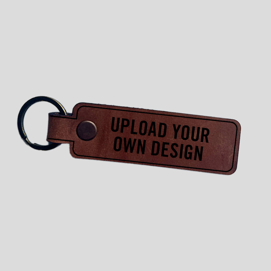 Leather Keychains - Rectangle
