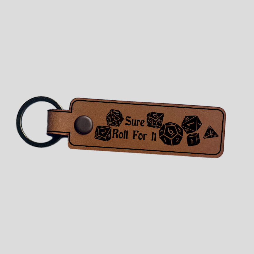 Leather Keychains - Rectangle