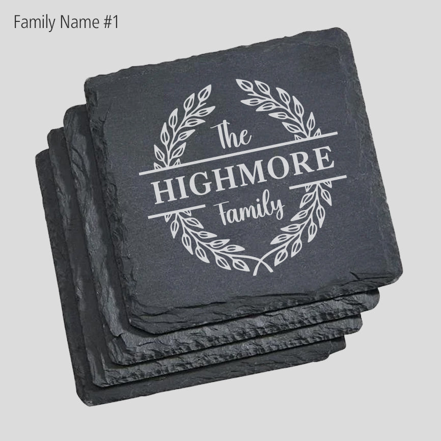 Coasters - Slate (4 pack)