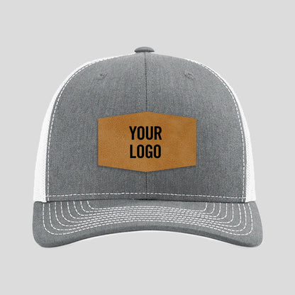 Baseball Cap - Heather Grey/White (Richardson)