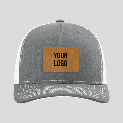 Baseball Cap - Heather Grey/White (Richardson)