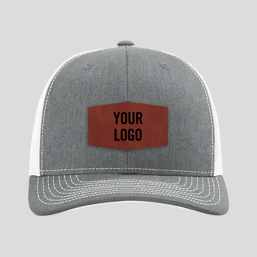 Baseball Cap - Heather Grey/White (Richardson)