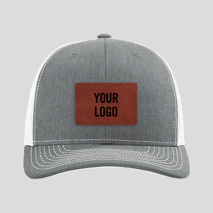 Baseball Cap - Heather Grey/White (Richardson)