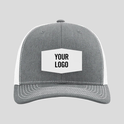 Baseball Cap - Heather Grey/White (Richardson)
