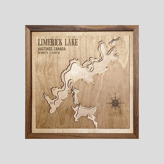 Limerick Lake - Lake Map