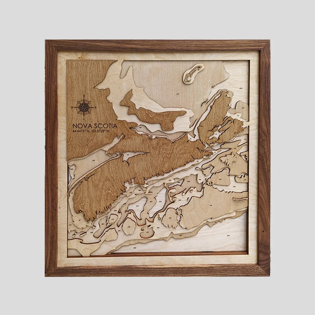 Nova Scotia - Lake Map