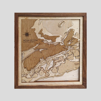 Nova Scotia - Lake Map