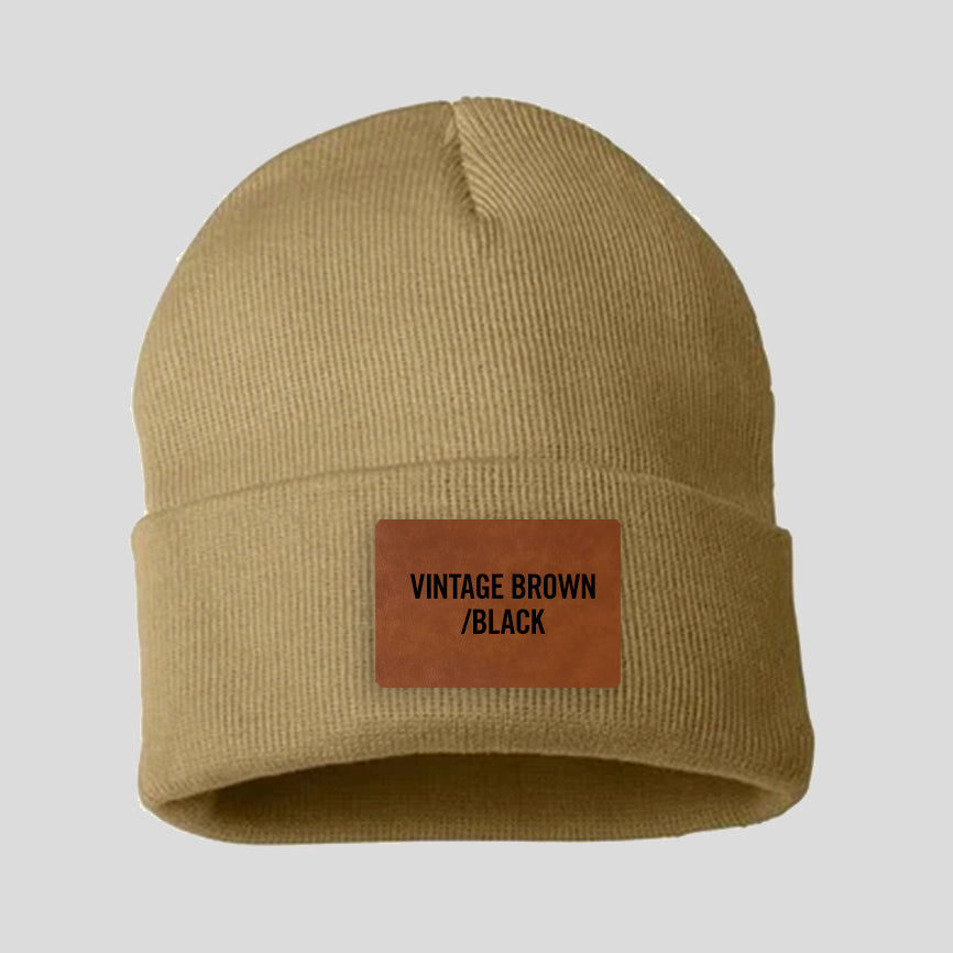 Toque - Camel Brown