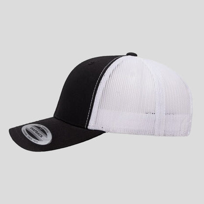 Baseball Cap - Black/White (Yupoong)